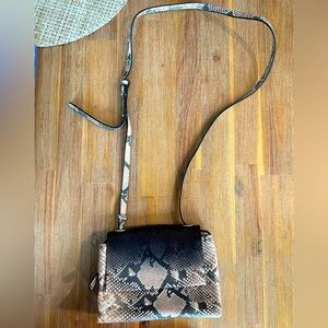 Vince Camuto Snakeskin Crossbody Bag